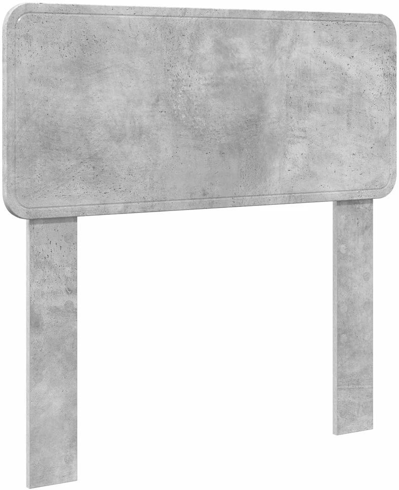 Lova Lovos rėmas Betono pilka 90 x 190 cm Kietos pušies mediena