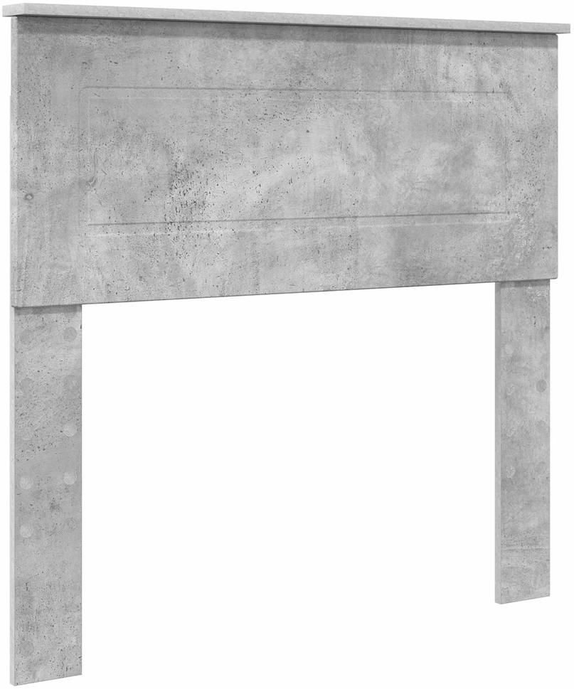 Lova Lovos rėmas Betono pilka 90 x 200 cm Apdirbta mediena