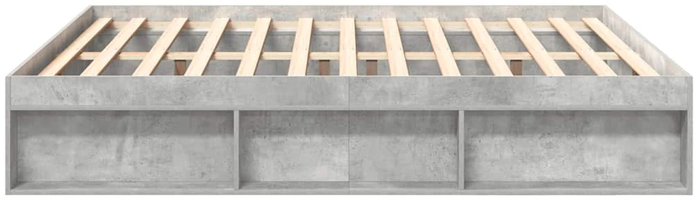 Lovos rėmas, betono pilkos spalvos, 200x200cm