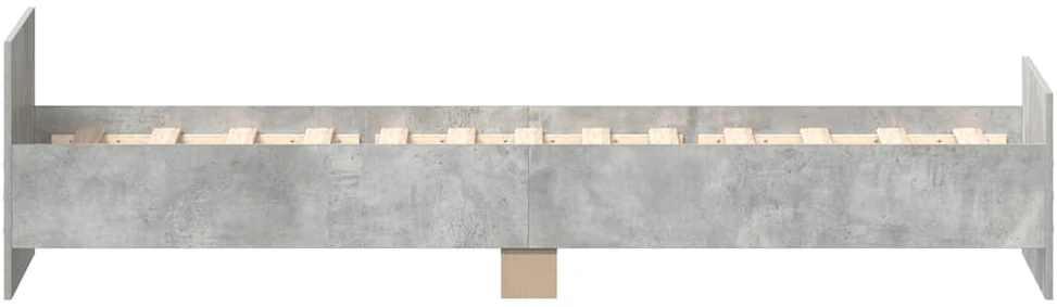 Lovos rėmas, betono pilkos spalvos, 90x190cm, apdirbta mediena