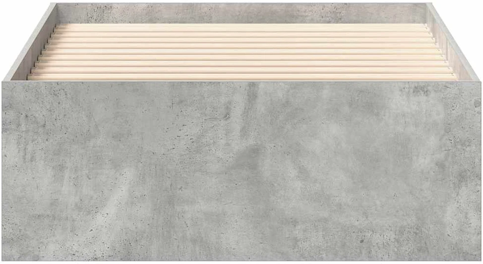 Lovos rėmas, betono pilkos spalvos, 90x200cm