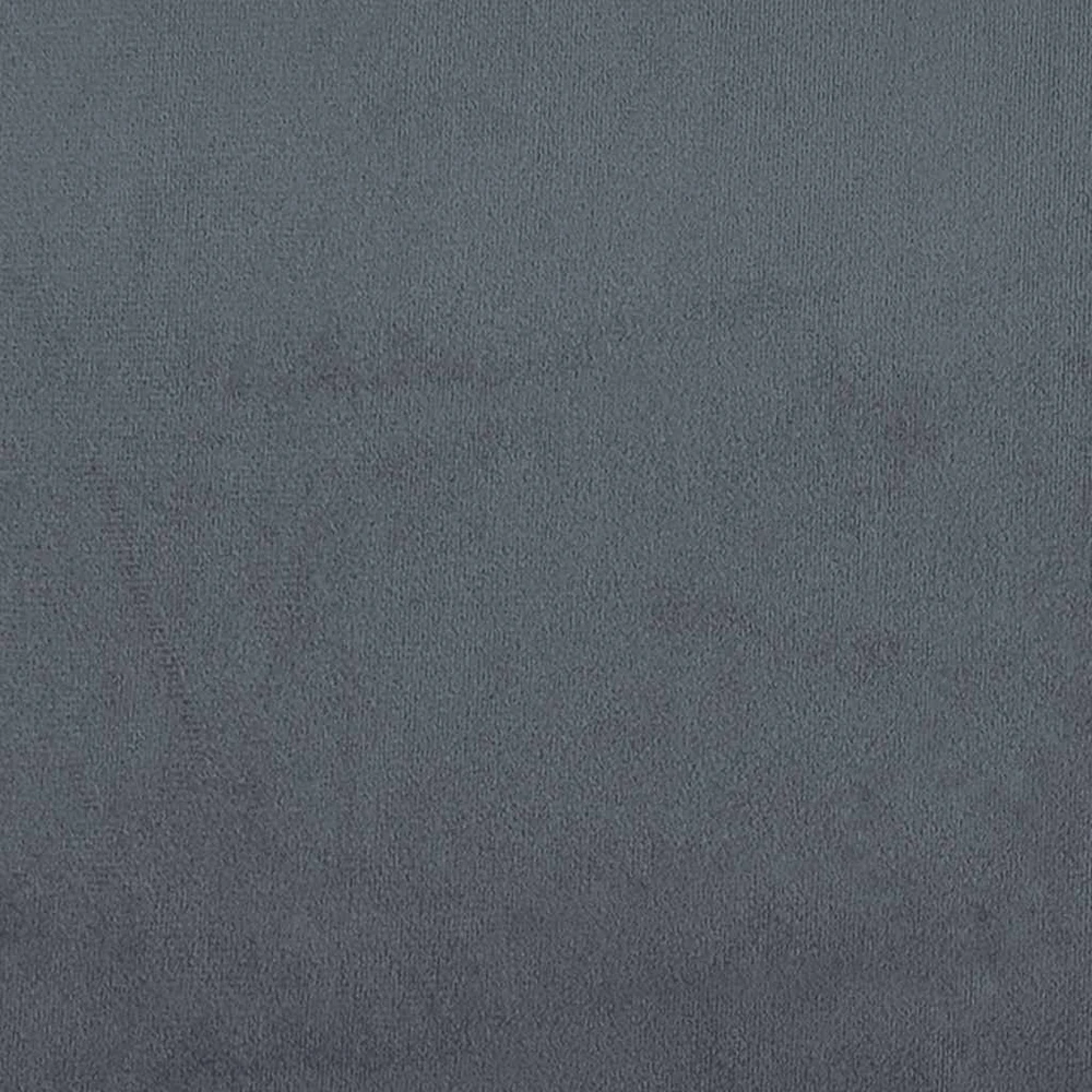 Lovos rėmas be čiužinio, tamsiai pilkas, 90x190cm, aksomas