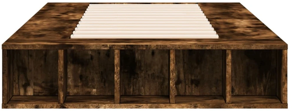 Lovos rėmas, dūminio ąžuolo, 100x200cm, apdirbta mediena