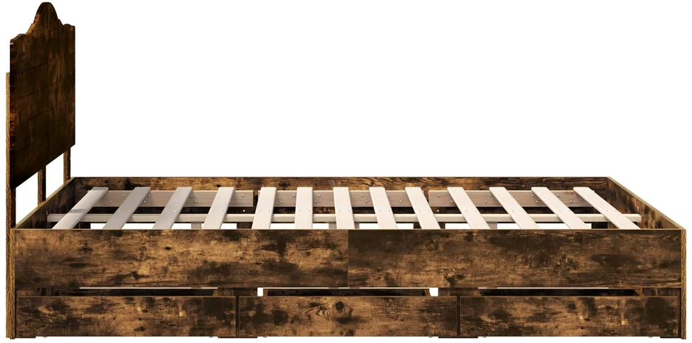 Lovos rėmas Dūminio ąžuolo 140 x 200 cm Inžinerinė mediena
