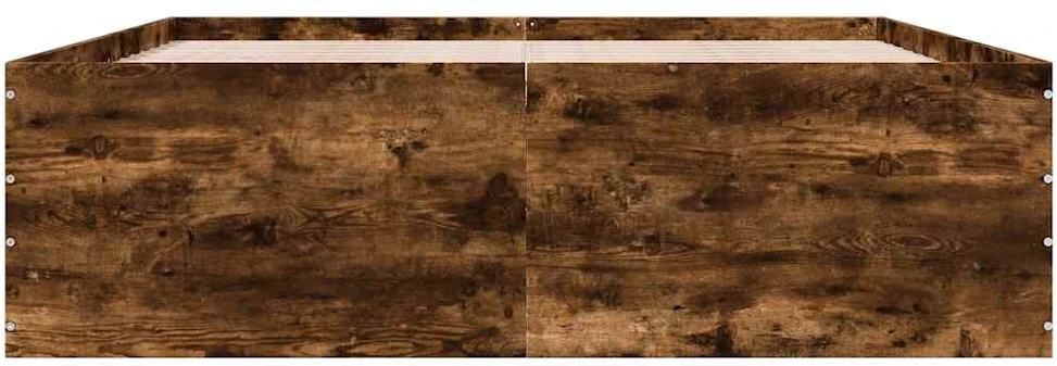 Lovos rėmas, dūminio ąžuolo, 150x200cm, apdirbta mediena