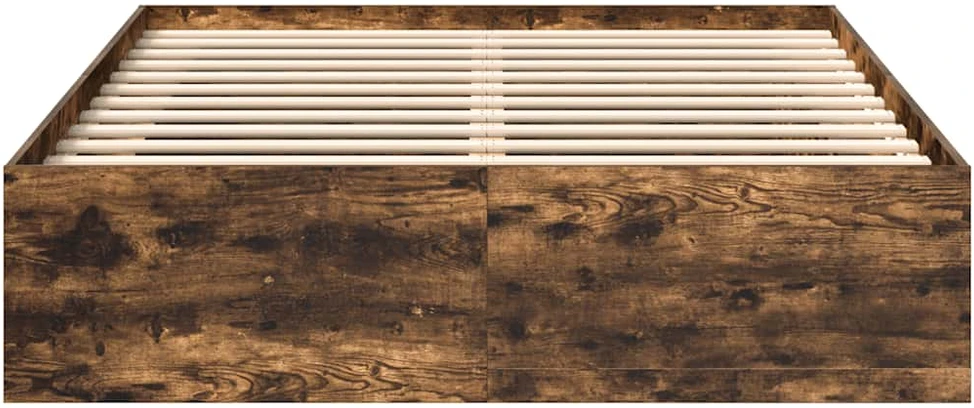 Lova Lovos rėmas, dūminio ąžuolo spalvos, 135x190cm, dvivietis