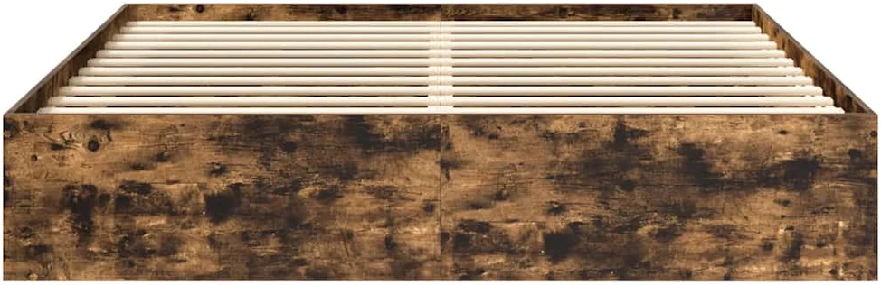 Lovos rėmas, dūminio ąžuolo spalvos, 180x200cm, itin didelis