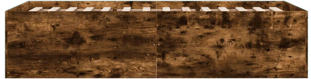 Lovos rėmas, dūminio ąžuolo spalvos, 75x190cm, apdirbta mediena