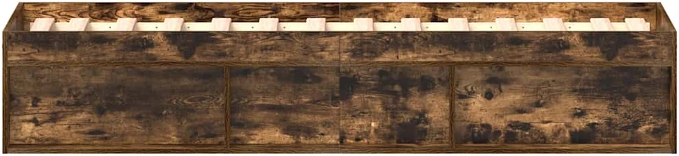 Lovos rėmas, dūminio ąžuolo spalvos, 90x190cm