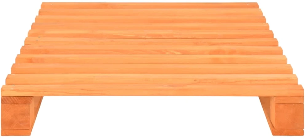 Lovos rėmas iš palečių, rudos sp., 90x200 cm, pušies med. mas.