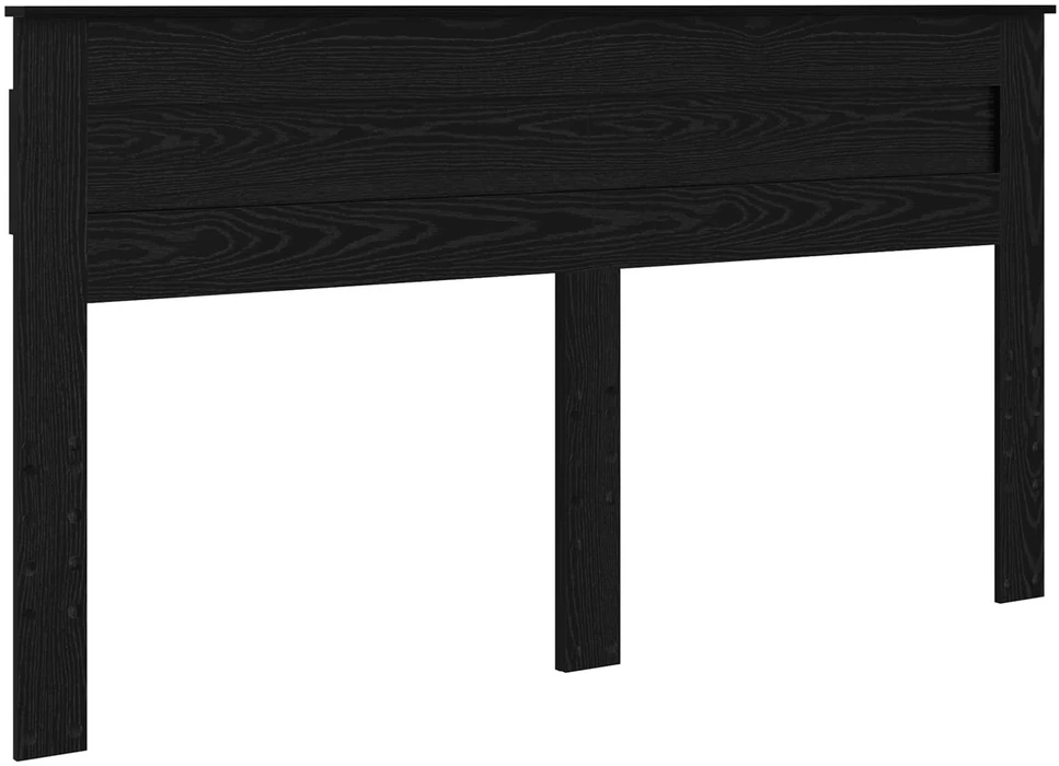 Lovos rėmas Paprastas Juoda 200 x 200 cm Kietos pušies mediena