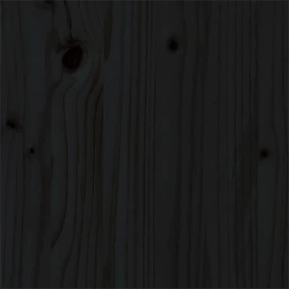 Lova Lovos rėmas, juodas, 135x190cm, medienos masyvas, dvivietis