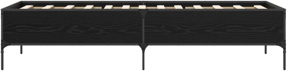 Lova Lovos rėmas Juodojo ąžuolo 80 x 200 cm Apdirbta mediena