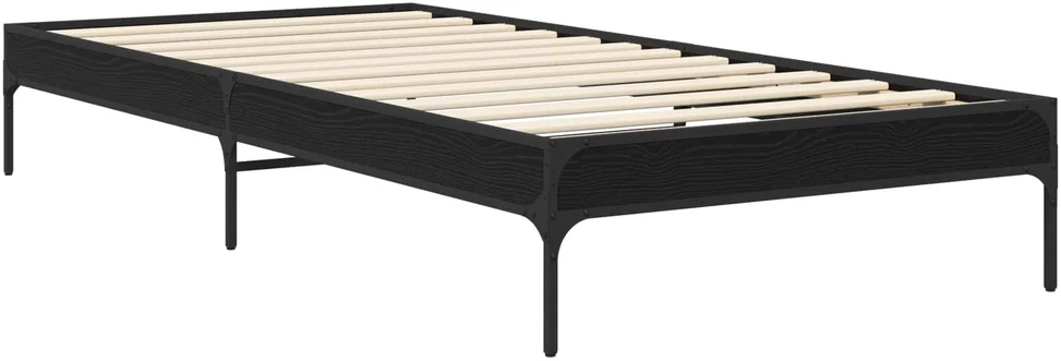 Lova Lovos rėmas Juodojo ąžuolo 80 x 200 cm Apdirbta mediena