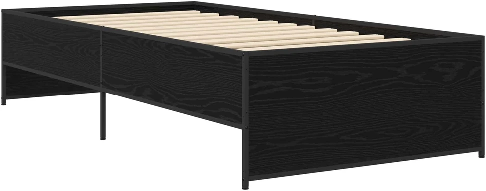 Lova Lovos rėmas Juodojo ąžuolo 80 x 200 cm Apdirbta mediena