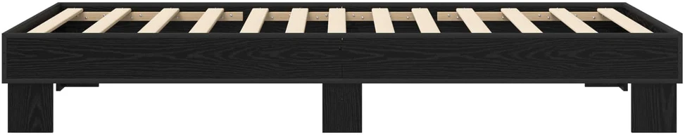 Lova Lovos rėmas Juodojo ąžuolo 80 x 200 cm Apdirbta mediena