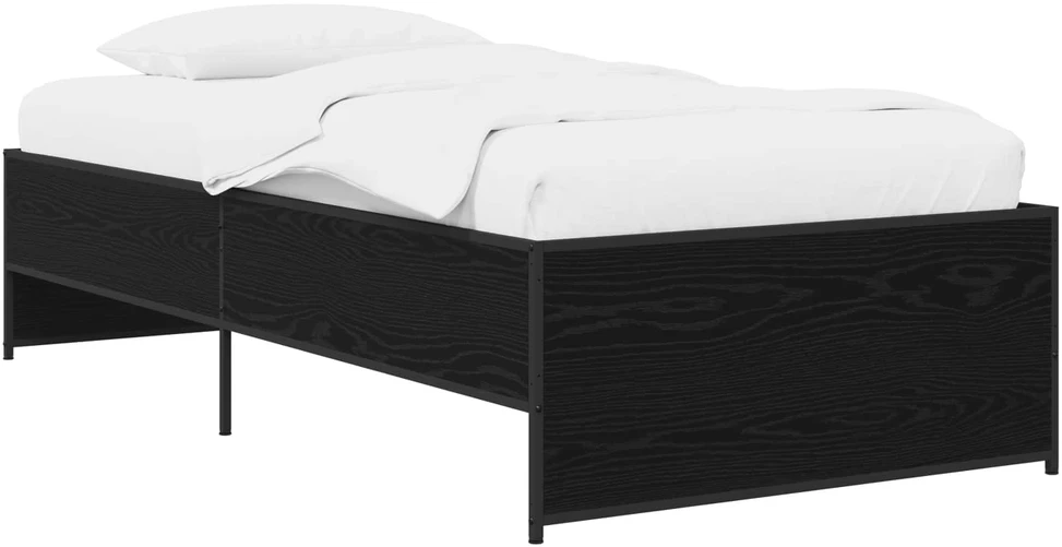 Lova Lovos rėmas Juodojo ąžuolo 80 x 200 cm Apdirbta mediena