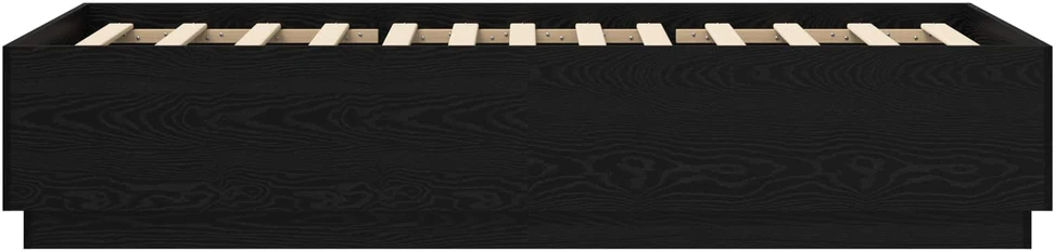 Lova Lovos rėmas Juodojo ąžuolo 80 x 200 cm Apdirbta mediena
