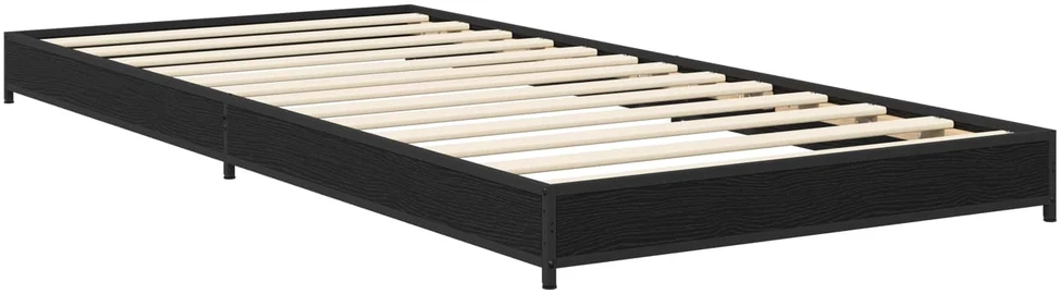 Lova Lovos rėmas Juodojo ąžuolo 80 x 200 cm Apdirbta mediena