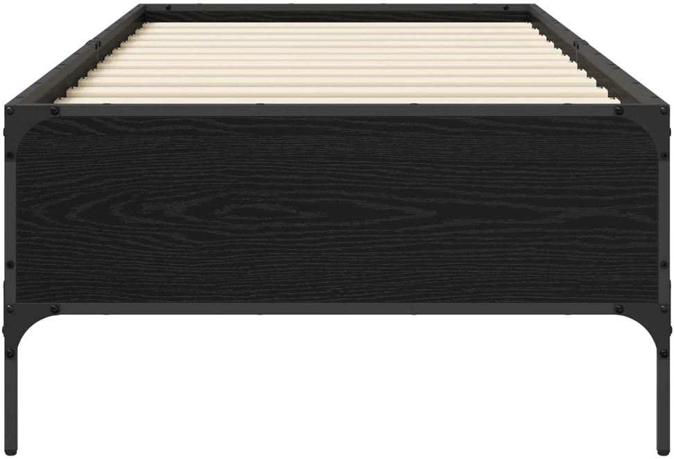 Lova Lovos rėmas Juodojo ąžuolo 80 x 200 cm Apdirbta mediena