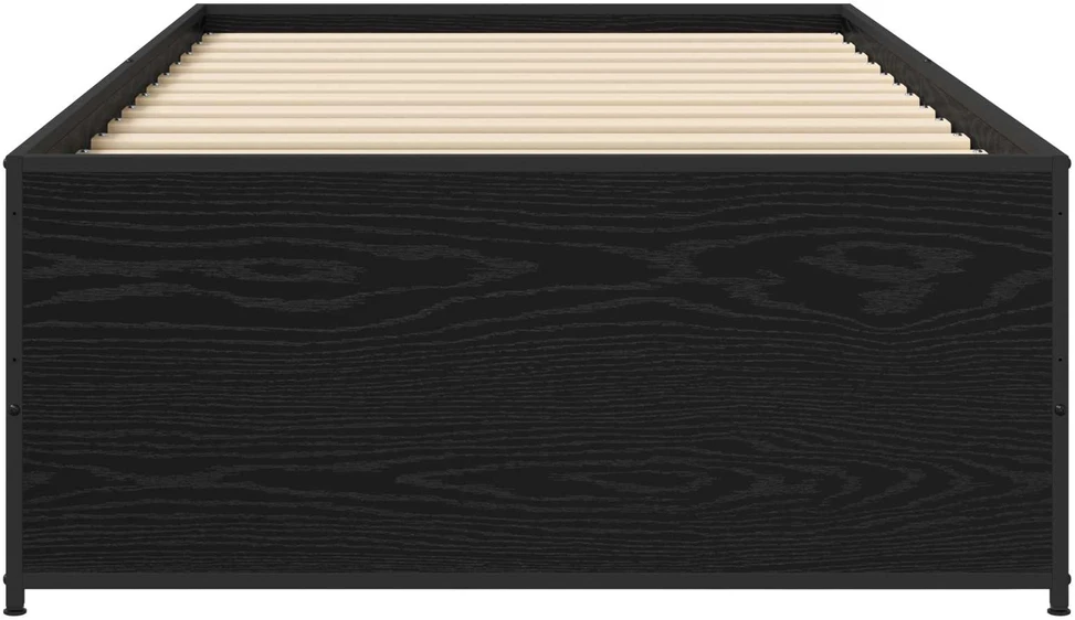 Lova Lovos rėmas Juodojo ąžuolo 80 x 200 cm Apdirbta mediena