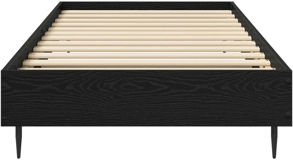 Lova Lovos rėmas Juodojo ąžuolo 80 x 200 cm Apdirbta mediena