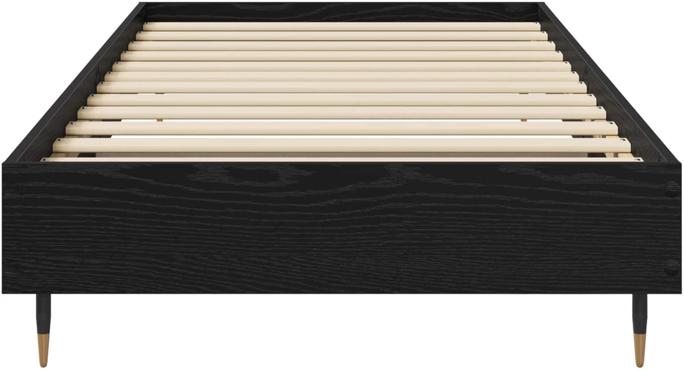 Lova Lovos rėmas Juodojo ąžuolo 80 x 200 cm Apdirbta mediena