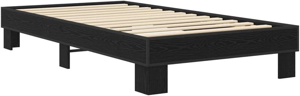 Lova Lovos rėmas Juodojo ąžuolo 80 x 200 cm Apdirbta mediena