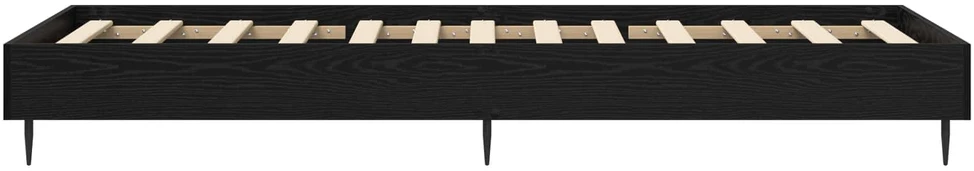 Lova Lovos rėmas Juodojo ąžuolo 80 x 200 cm Apdirbta mediena