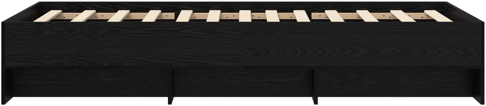 Lova Lovos rėmas Juodojo ąžuolo 80 x 200 cm Apdirbta mediena