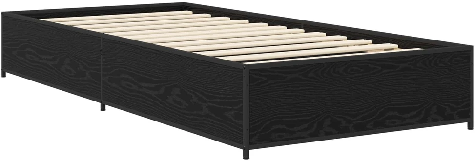 Lova Lovos rėmas Juodojo ąžuolo 80 x 200 cm Apdirbta mediena