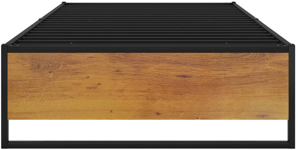 Lovos rėmas, juodos spalvos, 100x200cm, metalas