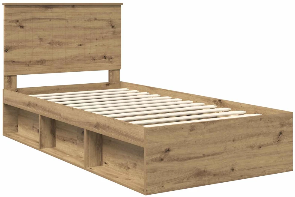 Lova Lovos rėmas Meistrų ąžuolas 100 x 200 cm Kietos pušies mediena