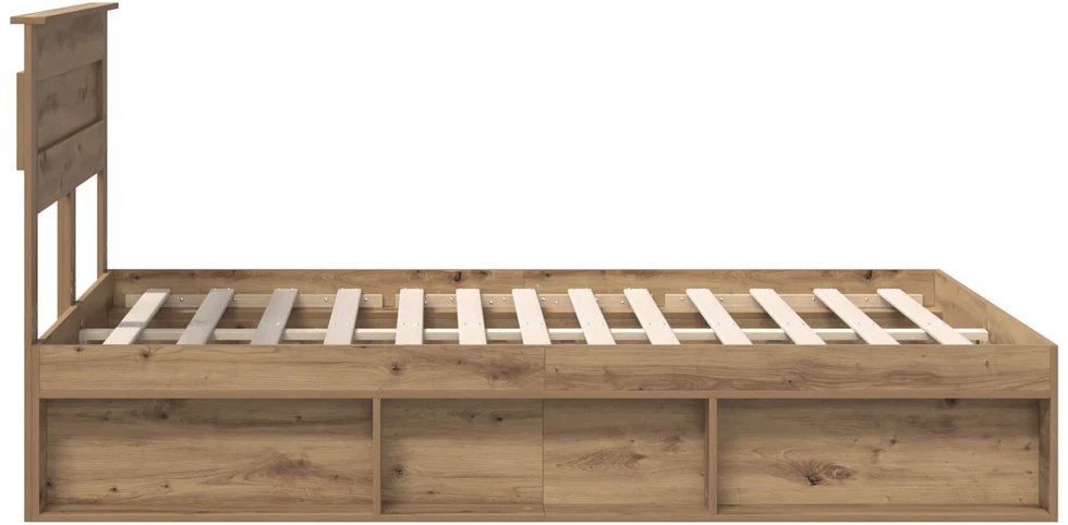 Lovos rėmas Meistrų ąžuolas 140 x 190 cm Kietos pušies mediena