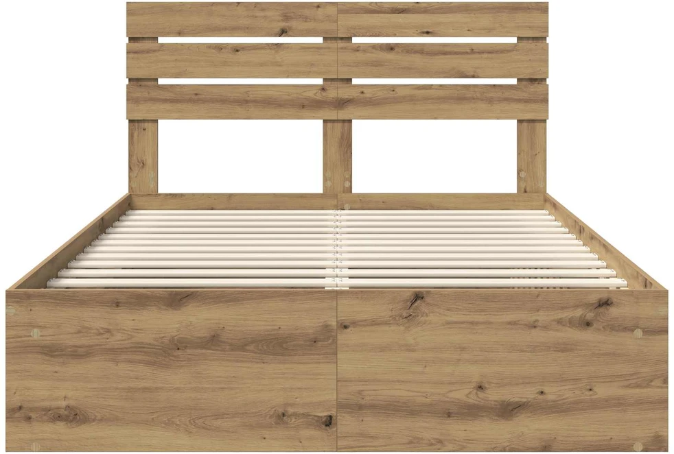 Lovos rėmas Meistrų ąžuolas 140 x 190 cm Kietos pušies mediena