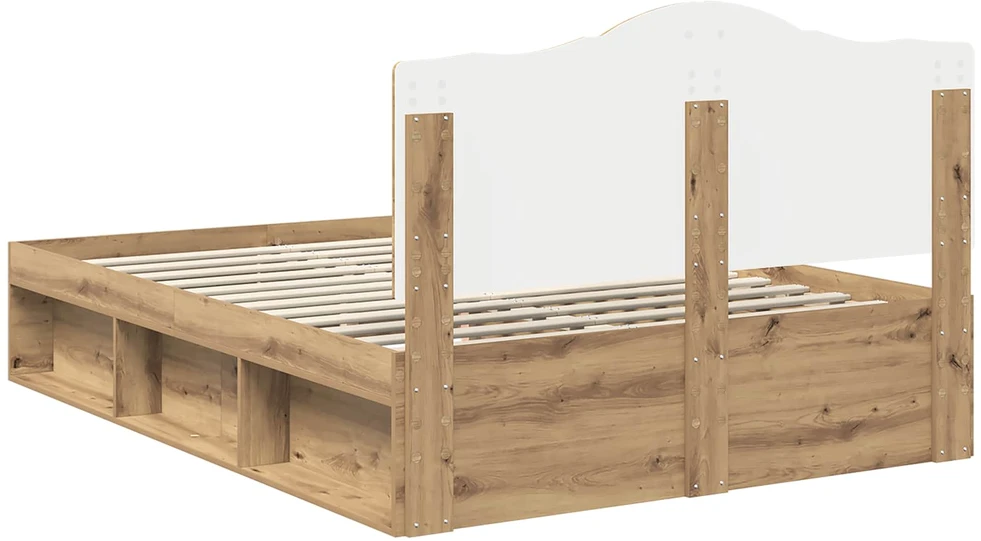 Lovos rėmas Meistrų ąžuolas 140 x 190 cm Kietos pušies mediena