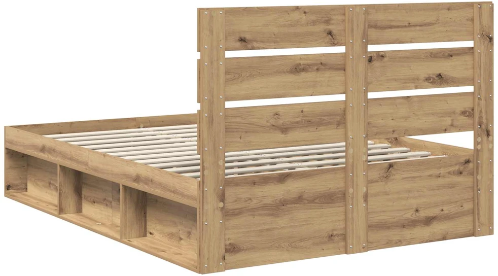 Lovos rėmas Meistrų ąžuolas 140 x 190 cm Kietos pušies mediena