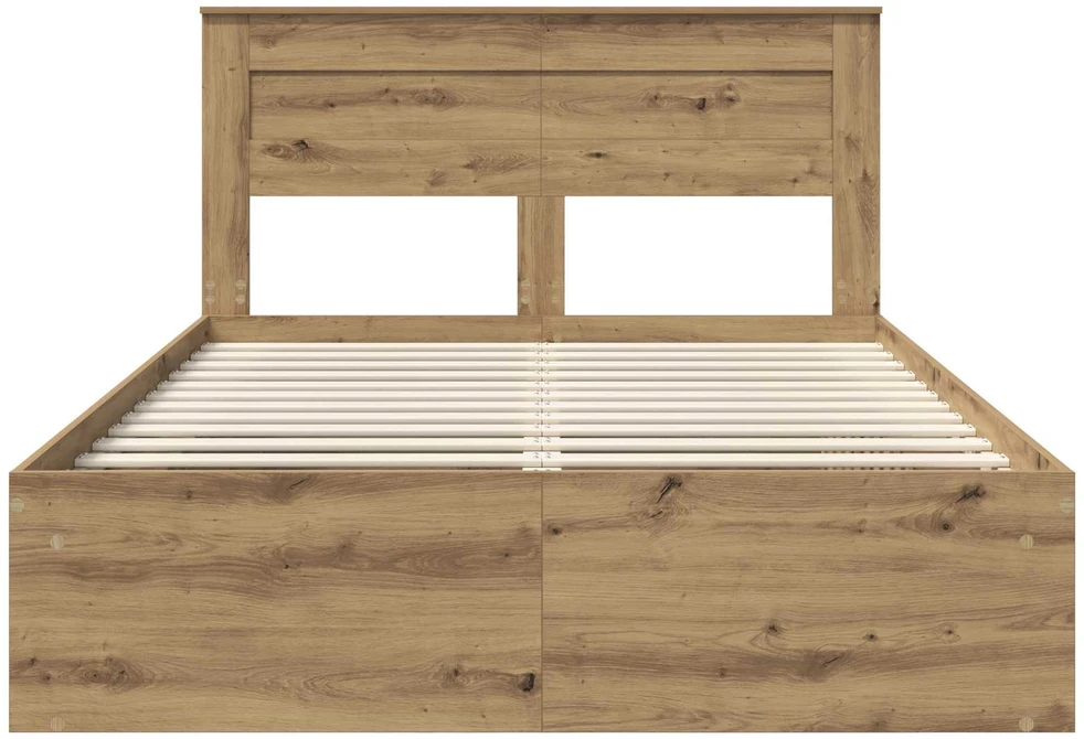 Lovos rėmas Meistrų ąžuolas 140 x 190 cm Kietos pušies mediena