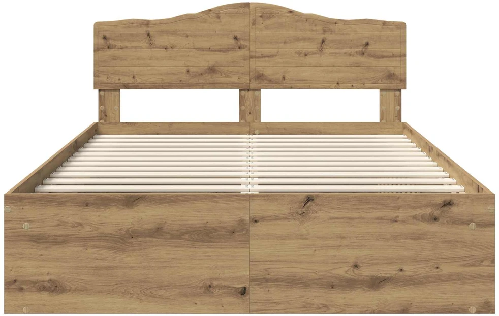 Lovos rėmas Meistrų ąžuolas 150 x 200 cm Kietos pušies mediena