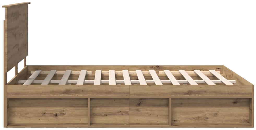 Lovos rėmas Meistrų ąžuolas 150 x 200 cm Kietos pušies mediena
