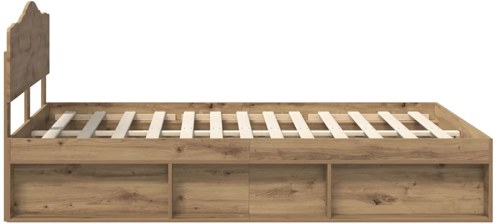 Lovos rėmas Meistrų ąžuolas 150 x 200 cm Kietos pušies mediena