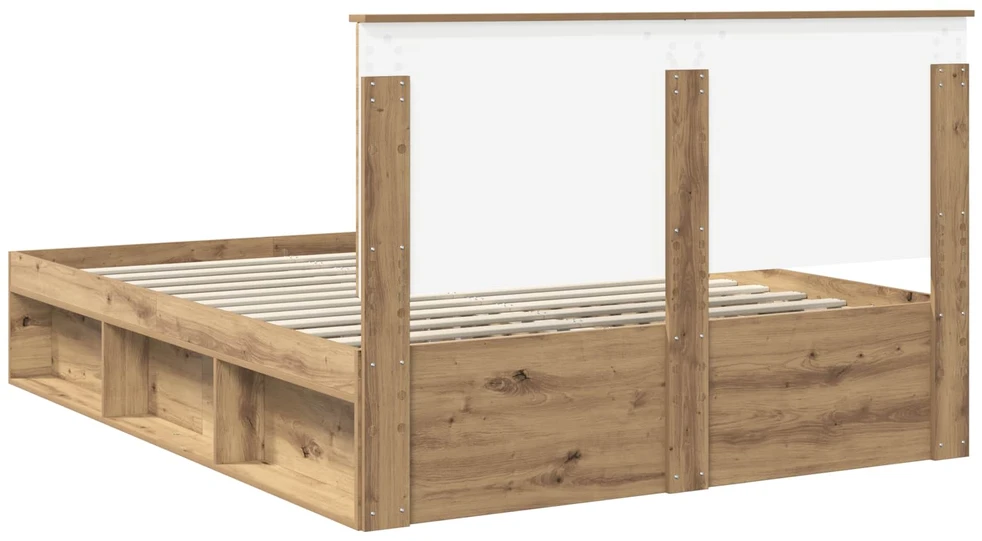 Lovos rėmas Meistrų ąžuolas 150 x 200 cm Kietos pušies mediena