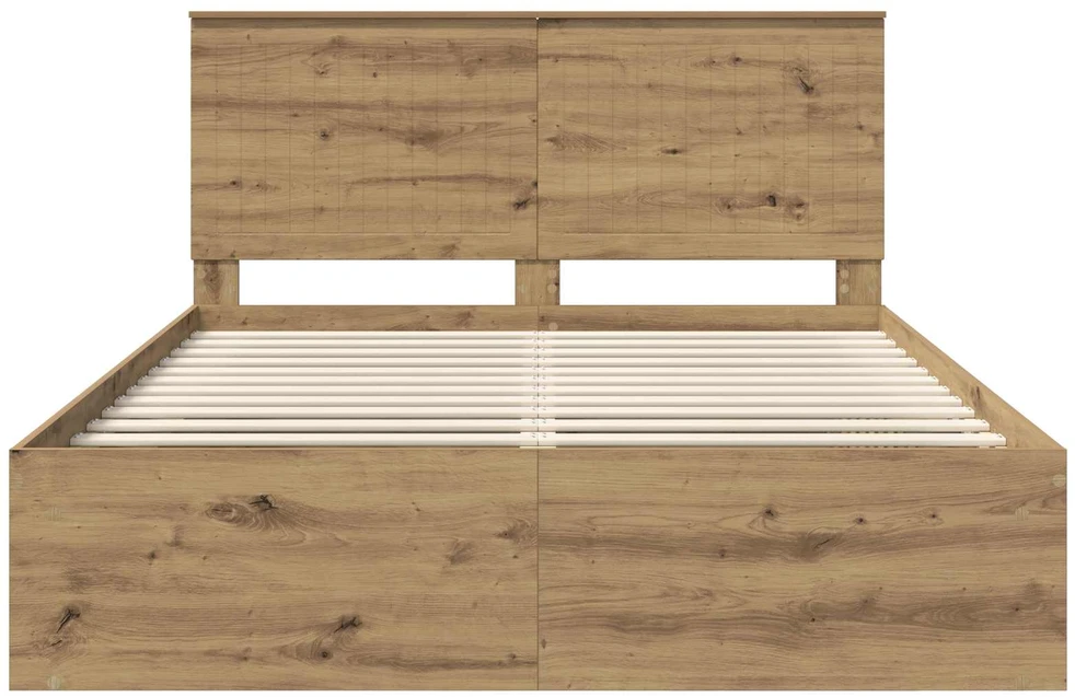 Lovos rėmas Meistrų ąžuolas 150 x 200 cm Kietos pušies mediena