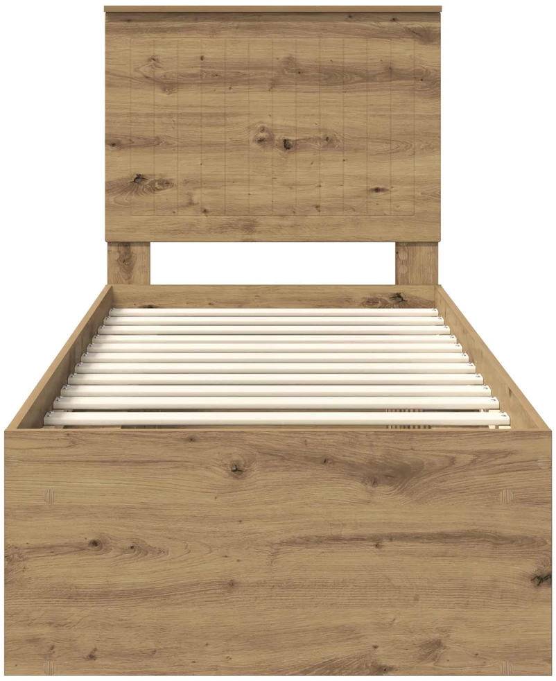 Lova Lovos rėmas Meistrų ąžuolas 75 x 190 cm Kietos pušies mediena