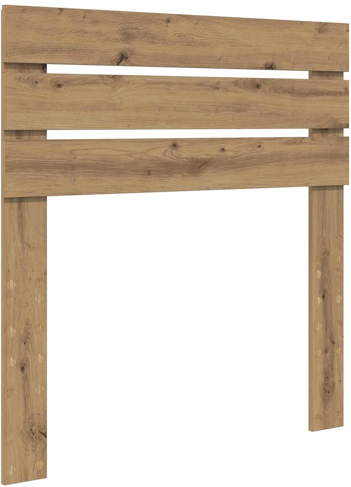 Lova Lovos rėmas Meistrų ąžuolas 75 x 190 cm Kietos pušies mediena