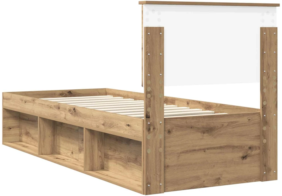 Lova Lovos rėmas Meistrų ąžuolas 75 x 190 cm Kietos pušies mediena