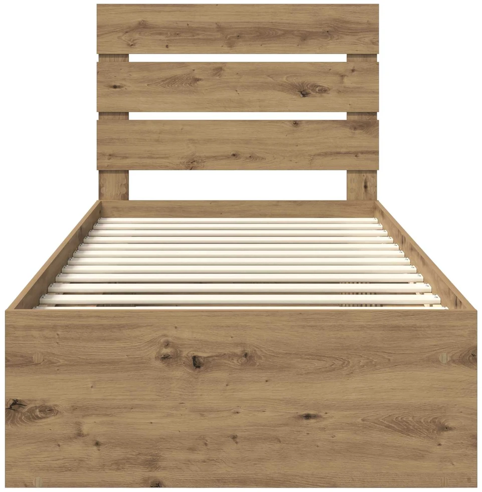 Lova Lovos rėmas Meistrų ąžuolas 75 x 190 cm Kietos pušies mediena