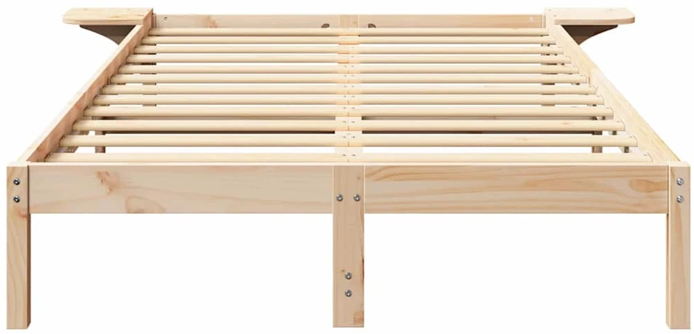 Lovos rėmas Natūrali 140 x 190 cm Kietos pušies mediena