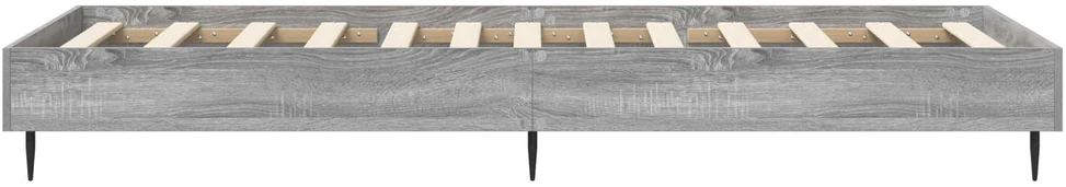 Lova Lovos rėmas Pilka Sonoma 80 x 200 cm Apdirbta mediena
