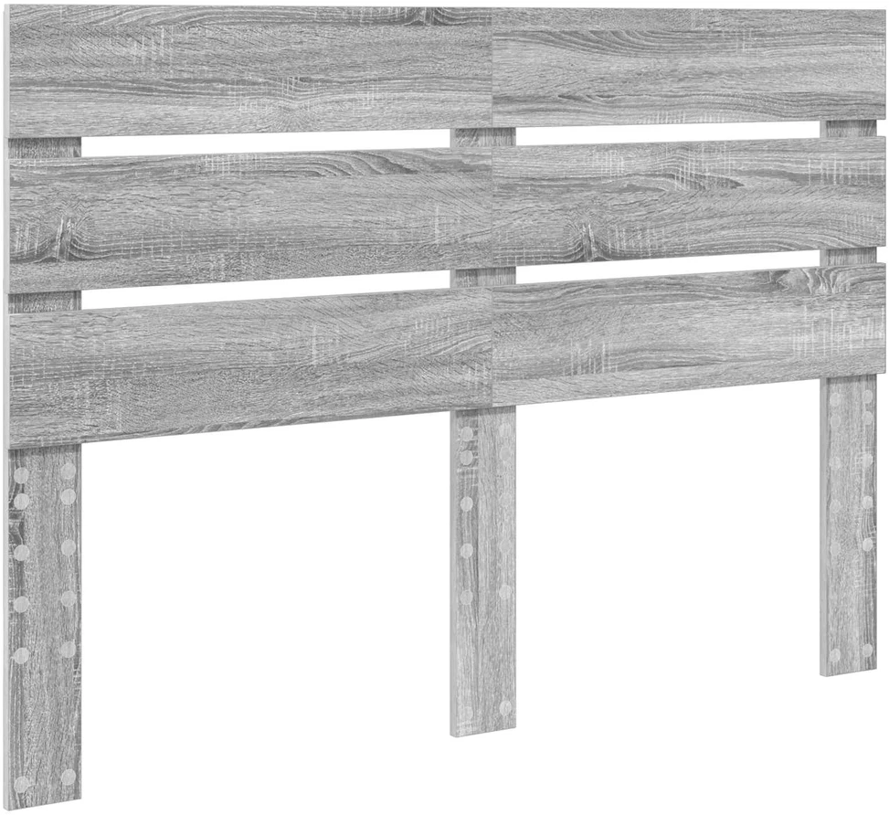 Lovos rėmas Pilkas Sonoma 140 x 190 cm Apdirbta mediena